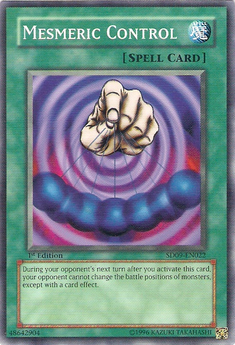 Mesmeric Control [SD09-EN022] Common Yu-Gi-Oh!