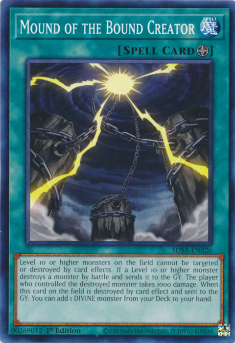 Mound of the Bound Creator [SDSA-EN026] Common Yu-Gi-Oh!