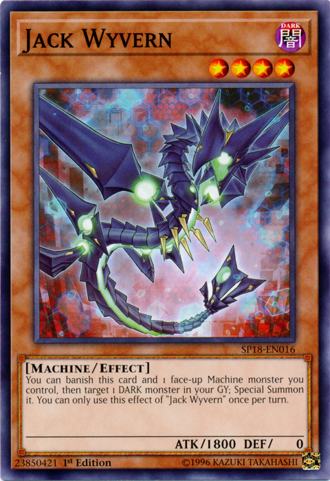 Jack Wyvern [SP18-EN016] Common Yu-Gi-Oh!