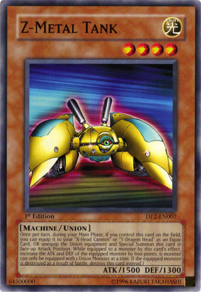 Z-Metal Tank [DP2-EN007] Common Yu-Gi-Oh!