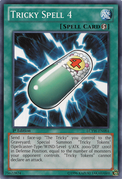 Tricky Spell 4 [LCYW-EN084] Common Yu-Gi-Oh!