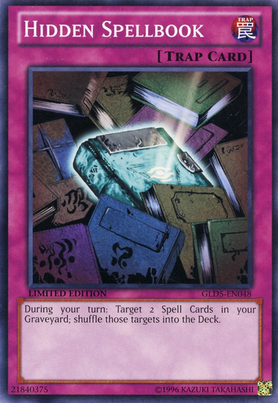 Hidden Spellbook [GLD5-EN048] Common Yu-Gi-Oh!