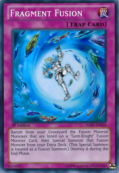 Fragment Fusion [HA07-EN028] Super Rare Yu-Gi-Oh!