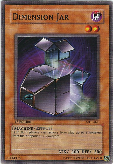 Dimension Jar [MFC-023] Common Yu-Gi-Oh!