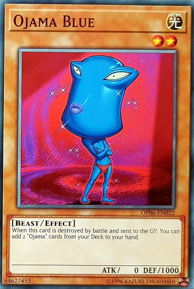 Ojama Blue [OP06-EN022] Common Yu-Gi-Oh!