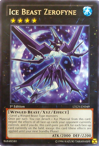 Ice Beast Zerofyne [LTGY-EN049] Rare Yu-Gi-Oh!