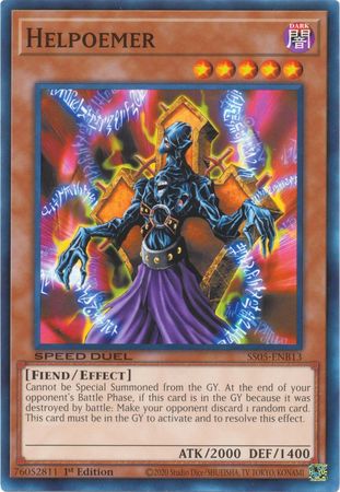 Helpoemer [SS05-ENB13] Common Yu-Gi-Oh!