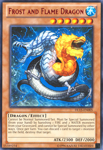 Frost and Flame Dragon (Red) [DL15-EN005] Rare Yu-Gi-Oh!