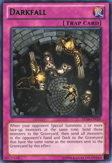 Darkfall (Green) [DL16-EN020] Rare Yu-Gi-Oh!