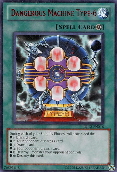 Dangerous Machine Type-6 (Red) [DL12-EN016] Rare Yu-Gi-Oh!