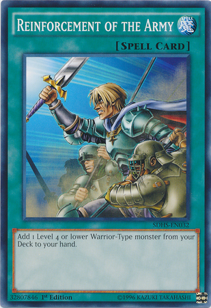 Reinforcement of the Army [SDHS-EN032] Common Yu-Gi-Oh!