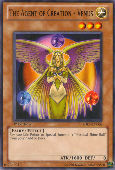 The Agent of Creation - Venus [SDLS-EN006] Common Yu-Gi-Oh!