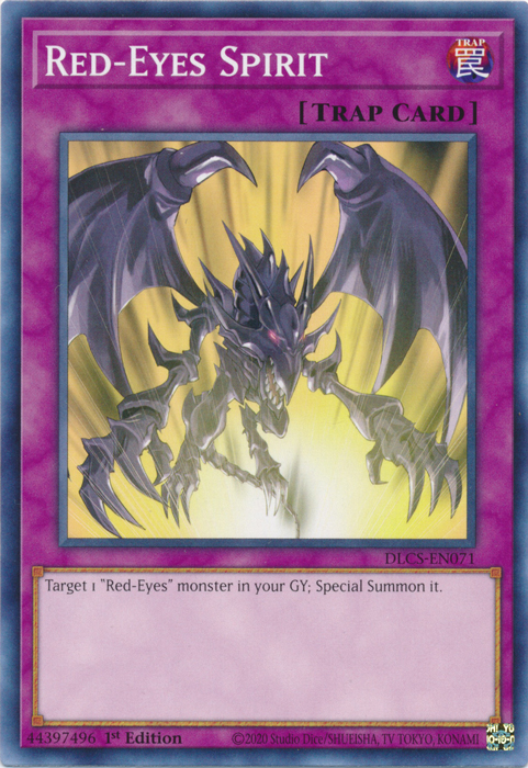 Red-Eyes Spirit [DLCS-EN071] Common Yu-Gi-Oh!