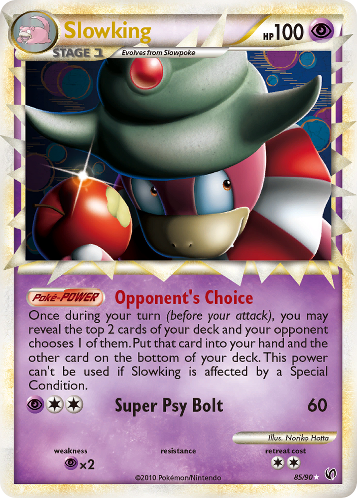 Slowking (85/90) [HeartGold & SoulSilver: Undaunted] Pokémon