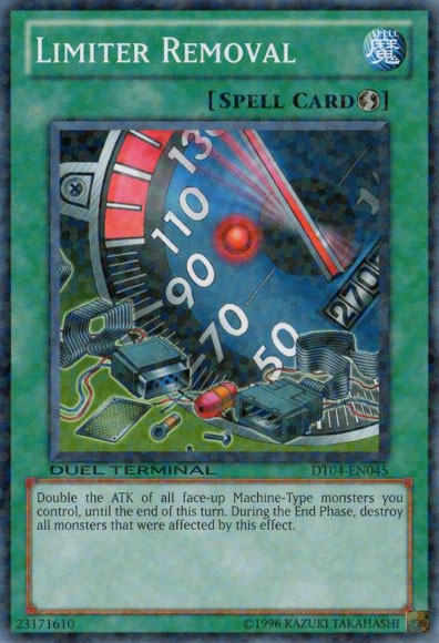 Limiter Removal [DT04-EN045] Common Yu-Gi-Oh!