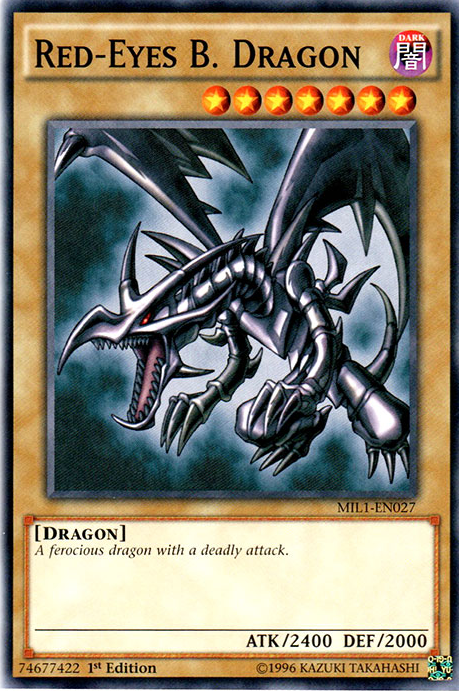 Red-Eyes B. Dragon [MIL1-EN027] Common Yu-Gi-Oh!