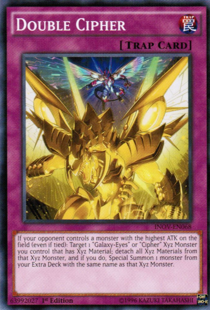 Double Cipher [INOV-EN068] Common Yu-Gi-Oh!