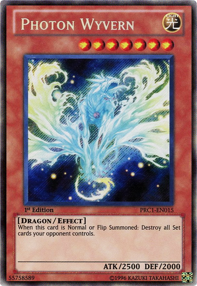 Photon Wyvern [PRC1-EN015] Secret Rare Yu-Gi-Oh!