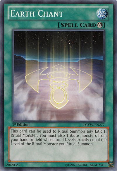 Earth Chant [LCYW-EN277] Common Yu-Gi-Oh!