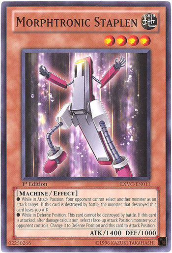 Morphtronic Staplen [EXVC-EN011] Common Yu-Gi-Oh!