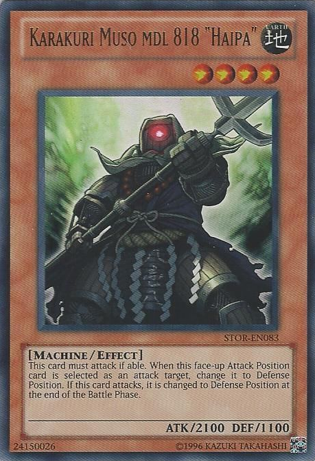Karakuri Muso mdl 818 "Haipa" [STOR-EN083] Ultra Rare Yu-Gi-Oh!
