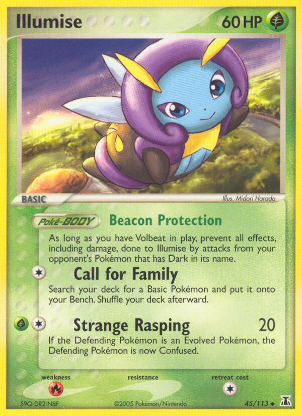 Illumise (45/113) [EX: Delta Species] Pokémon