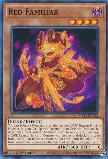 Red Familiar [MP21-EN052] Common Yu-Gi-Oh!