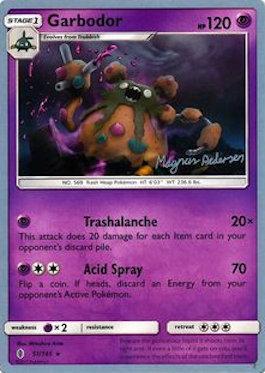 Garbodor (51/145) (Garbanette - Magnus Pedersen) [World Championships 2018] Pokémon
