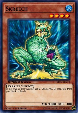 Skreech [SBSC-EN014] Common Yu-Gi-Oh!