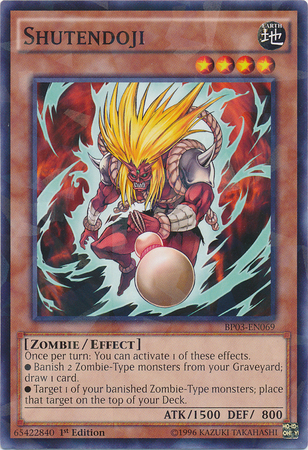 Shutendoji [BP03-EN069] Shatterfoil Rare Yu-Gi-Oh!