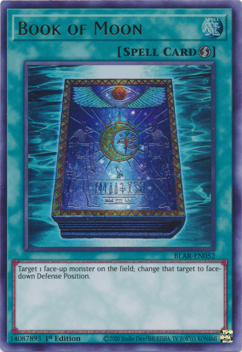 Book of Moon [BLAR-EN052] Ultra Rare Yu-Gi-Oh!