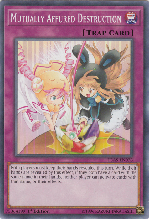 Mutually Affured Destruction [IGAS-EN078] Common Yu-Gi-Oh!