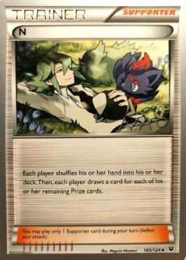 N (105/124) (Buzzroc - Naohito Inoue) [World Championships 2018] Pokémon