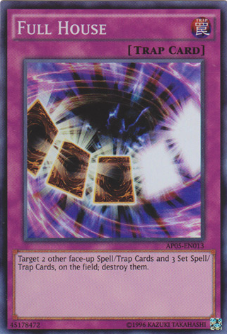 Full House [AP05-EN013] Super Rare Yu-Gi-Oh!