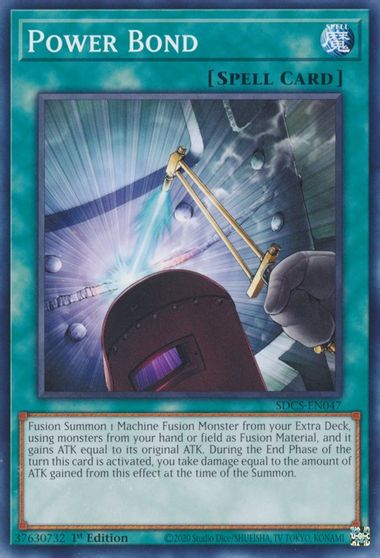 Power Bond [SDCS-EN047] Common Yu-Gi-Oh!
