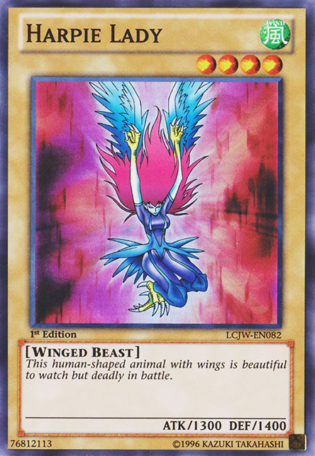 Harpie Lady [LCJW-EN082] Super Rare Yu-Gi-Oh!