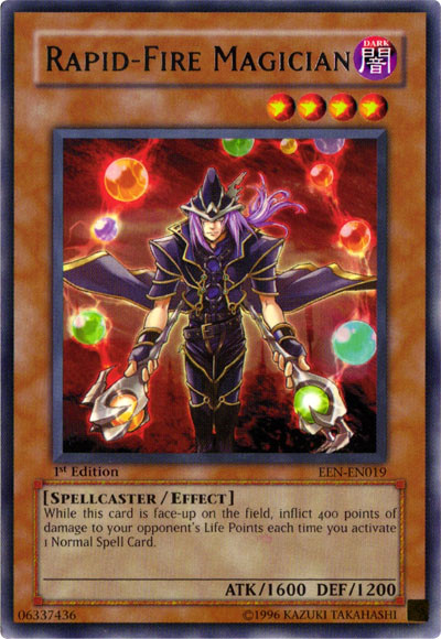 Rapid-Fire Magician [EEN-EN019] Rare Yu-Gi-Oh!