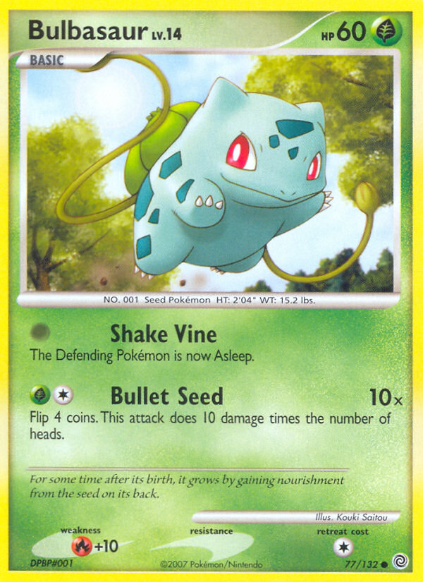 Bulbasaur (77/132) [Diamond & Pearl: Secret Wonders] Pokémon