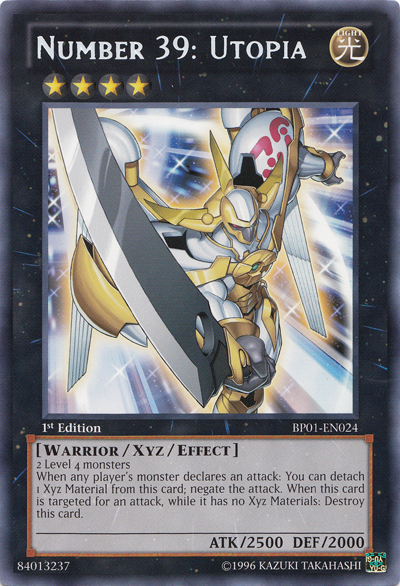 Number 39: Utopia [BP01-EN024] Rare Yu-Gi-Oh!