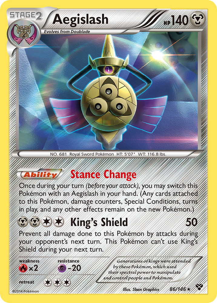 Aegislash (86/146) [XY: Base Set] Pokémon