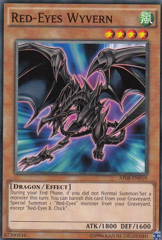 Red-Eyes Wyvern [AP08-EN019] Common Yu-Gi-Oh!