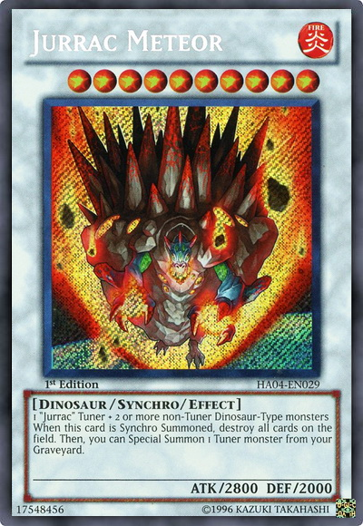 Jurrac Meteor [HA04-EN029] Secret Rare Yu-Gi-Oh!
