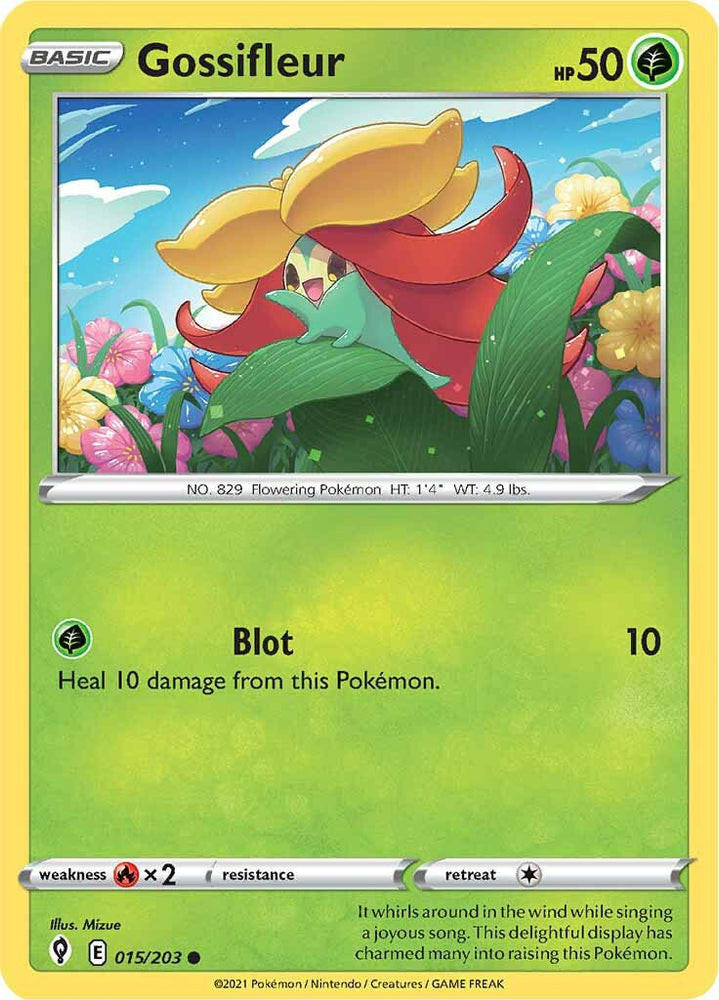 Gossifleur (015/203) [Sword & Shield: Evolving Skies] Pokémon