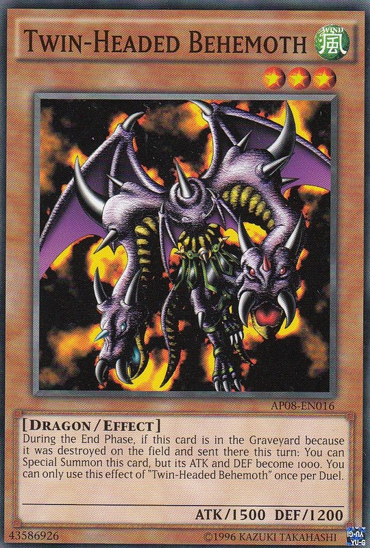 Twin-Headed Behemoth [AP08-EN016] Common Yu-Gi-Oh!