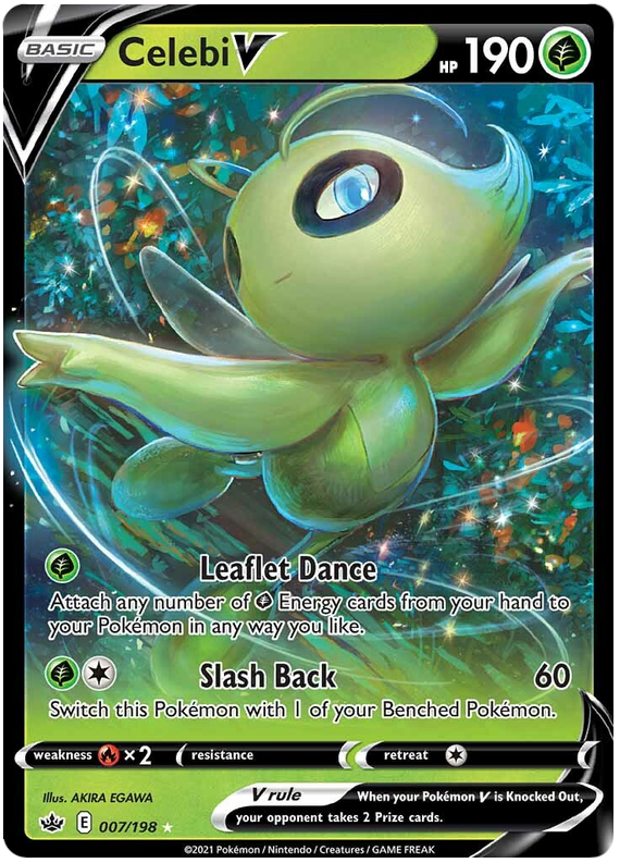 Celebi V (007/198) [Sword & Shield: Chilling Reign] Pokémon