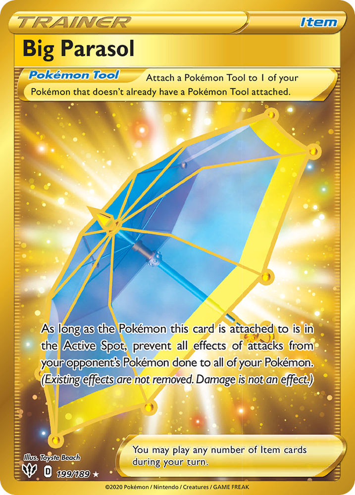 Big Parasol (199/189) [Sword & Shield: Darkness Ablaze] Pokémon
