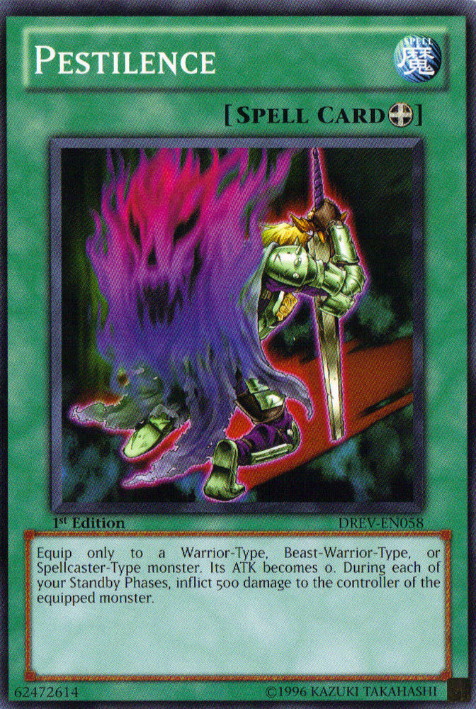 Pestilence [DREV-EN058] Common Yu-Gi-Oh!