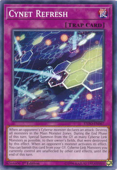Cynet Refresh [EXFO-EN067] Common Yu-Gi-Oh!