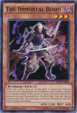 The Immortal Bushi [BP03-EN036] Common Yu-Gi-Oh!