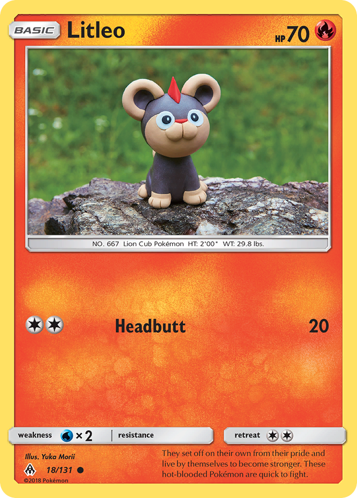 Litleo (18/131) [Sun & Moon: Forbidden Light] Pokémon